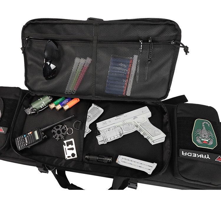 gun in backpack