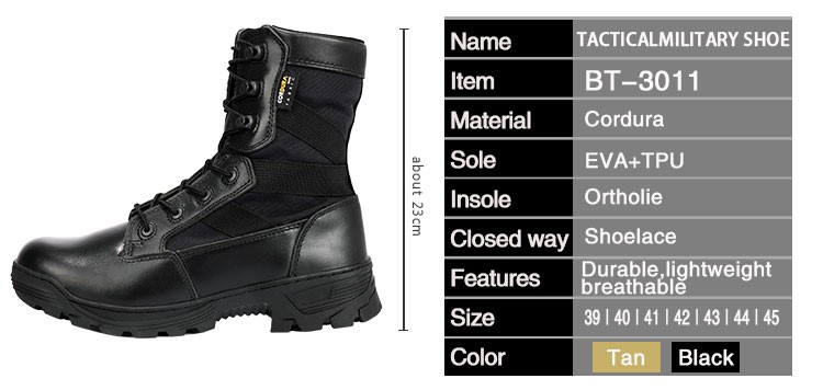 Yakeda Military Tactical Boots