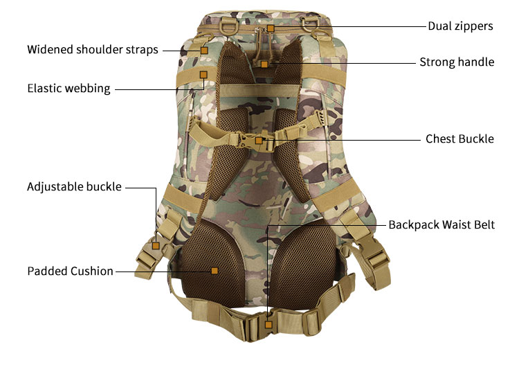 mochila tactica pequeña