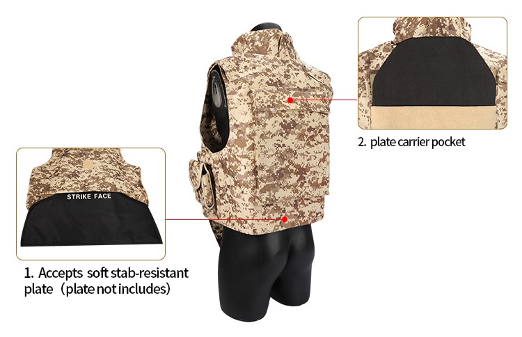 Yakeda Detacheable Utility Bulletproof Vests