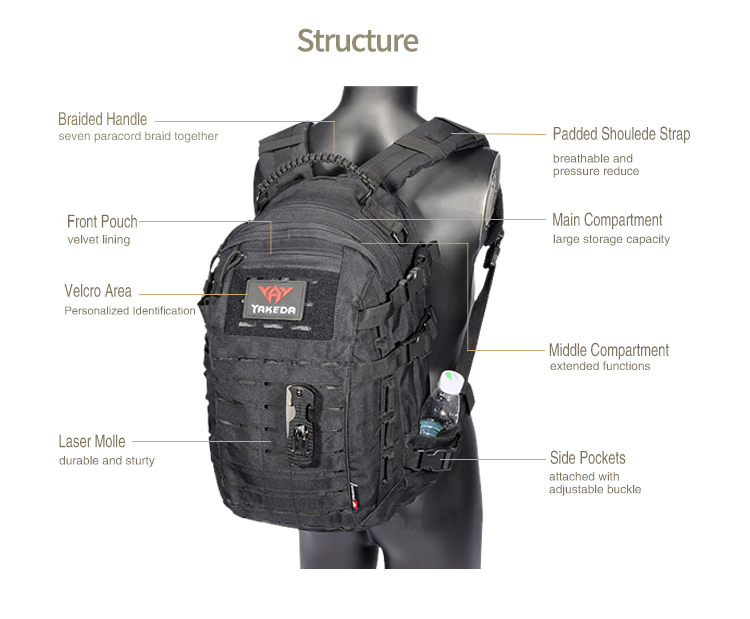 whole sale Tactical Backpack Military bag