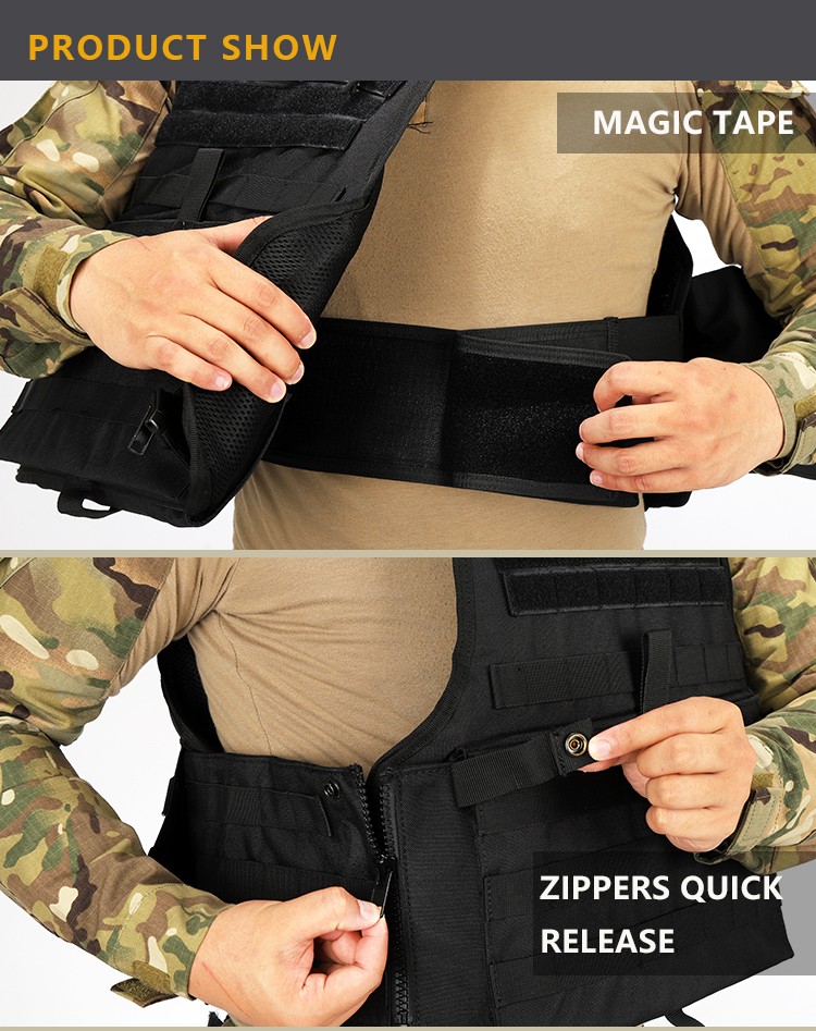 Yakeda Quick Release Army Vests