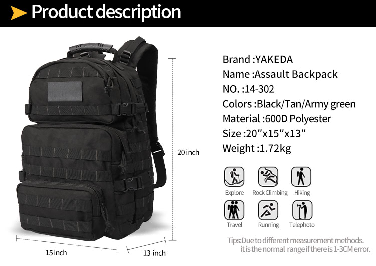 Big Capacity Lightweight backpack bags