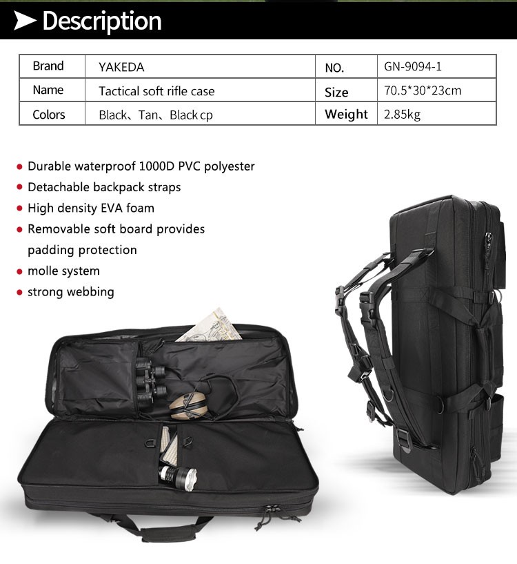 Hidden Compartment Outdoor Hunting Bag