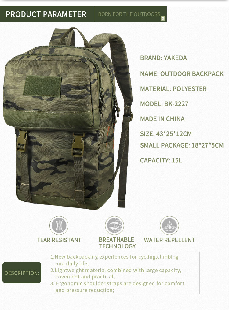 High Production Capacity backpacks factory