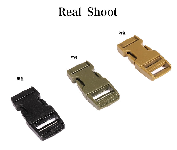 Black Pom Tactical Belt Buckle