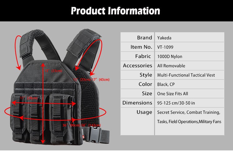 Yakeda Light Weight Vests