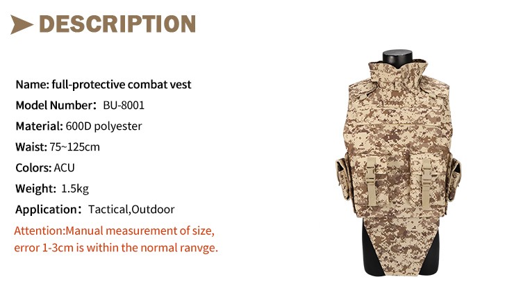 Yakeda Molle Full Protection Vests