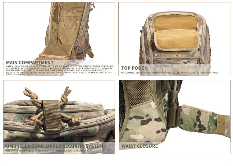 Yakeda customized Military shoulder bag