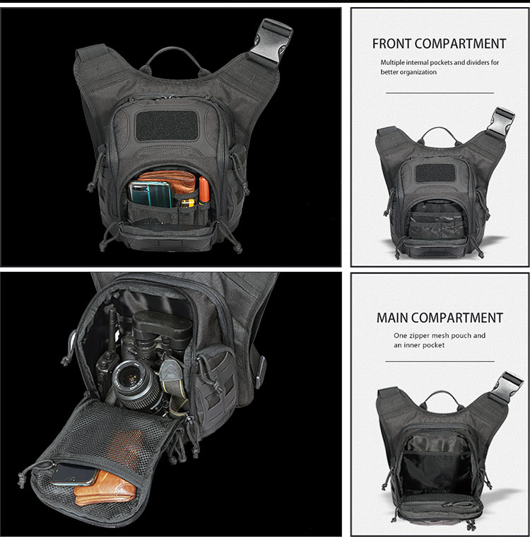 laser cut outdoor chest bags