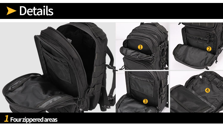 Wholesale outdoor black color bags