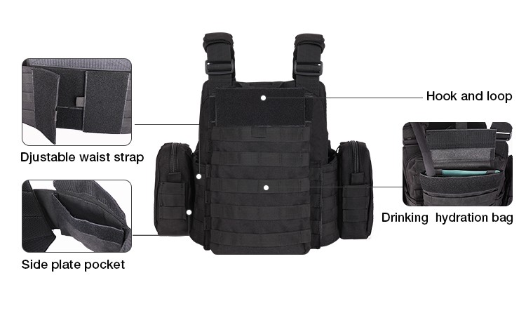 Yakeda Combat Molle Vest