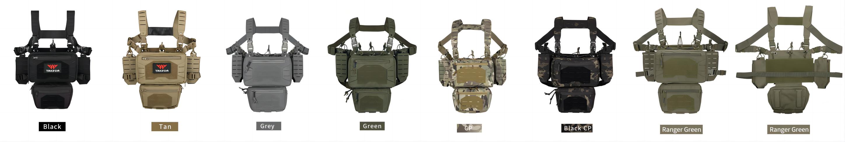 Tactical chest rig color