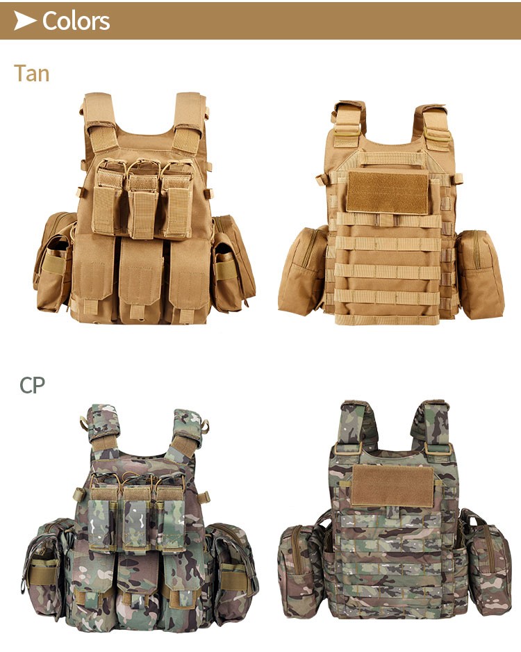 Yakeda Soft and breathable tactical vests