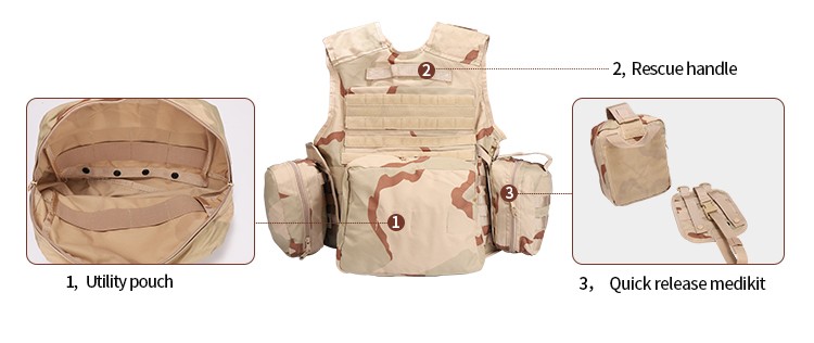 Yakeda Outdoor Trekking Body Armor
