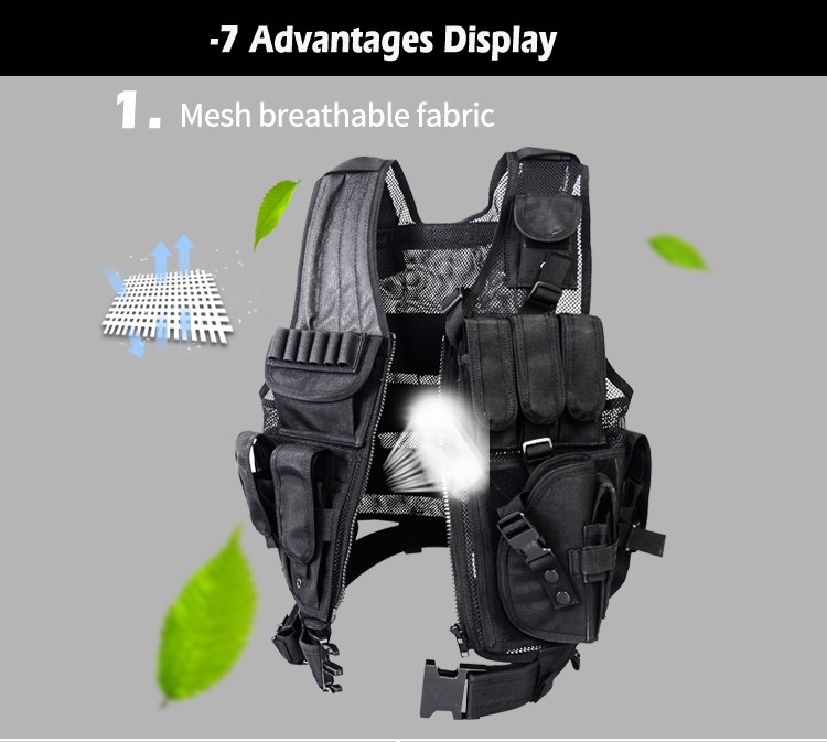Yakeda Breathable Combat Swat Vests