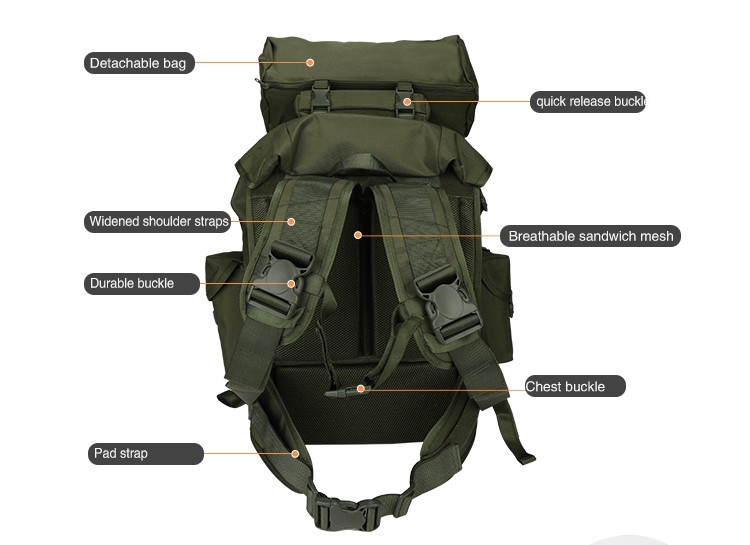 nylon Hunting traveling backpack