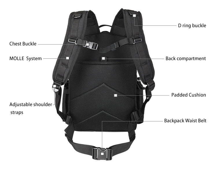 heavy-duty military backpacks exporter