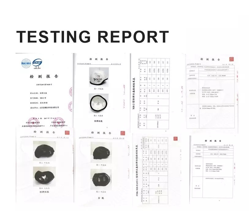 HELMET TEST REPORT