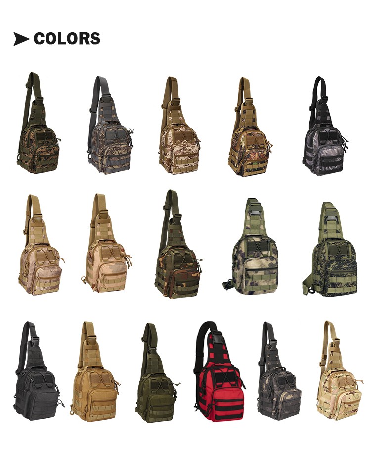 custom logo outdoor sling bags