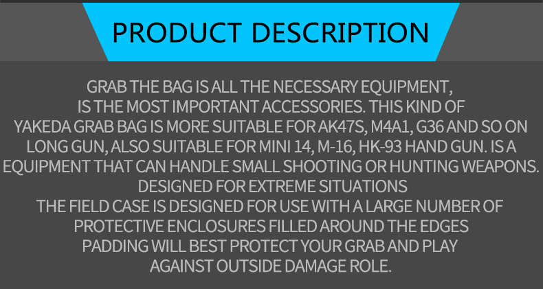 Waterproof Molle Tactical soft case