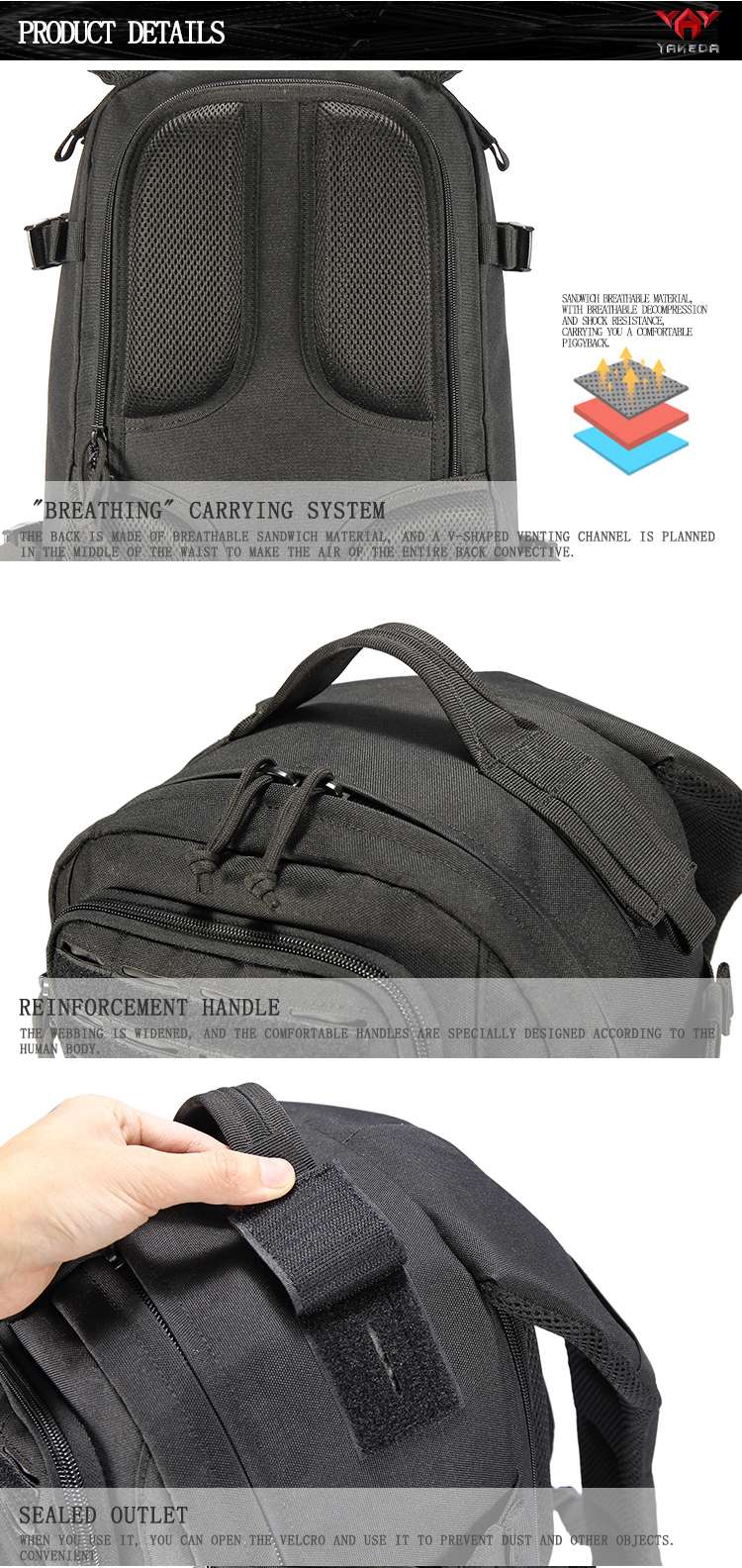 Outdoor backpacks for women