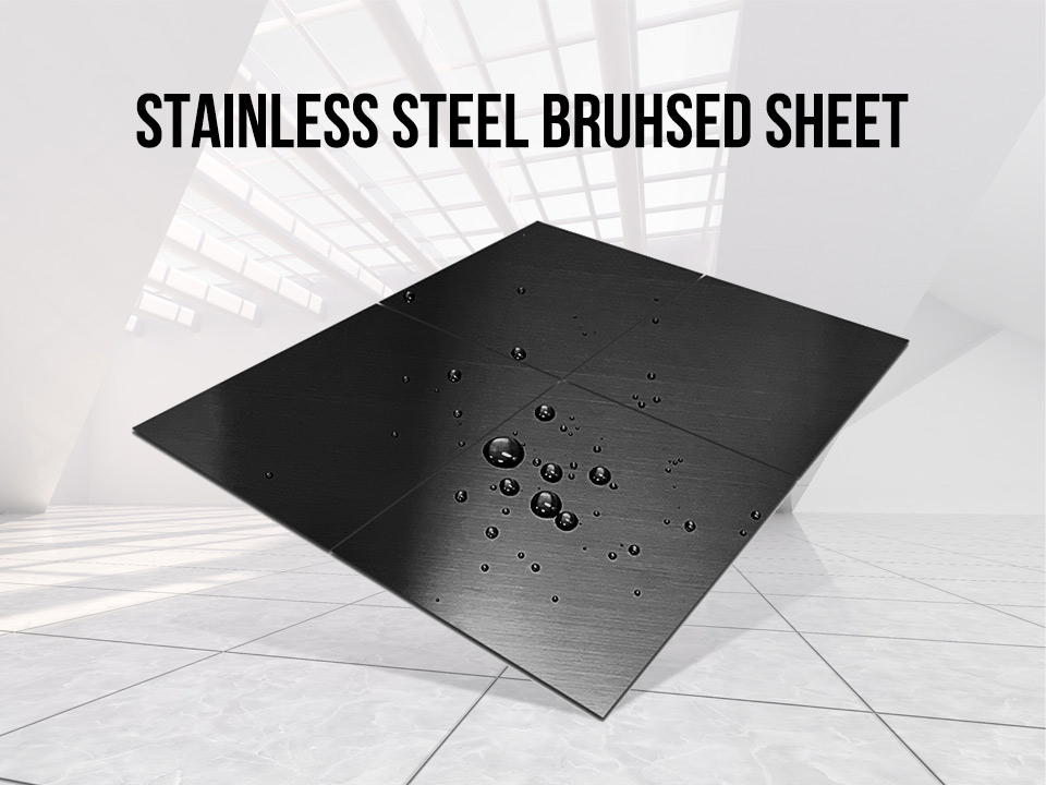 Stainless Steel Black Finish