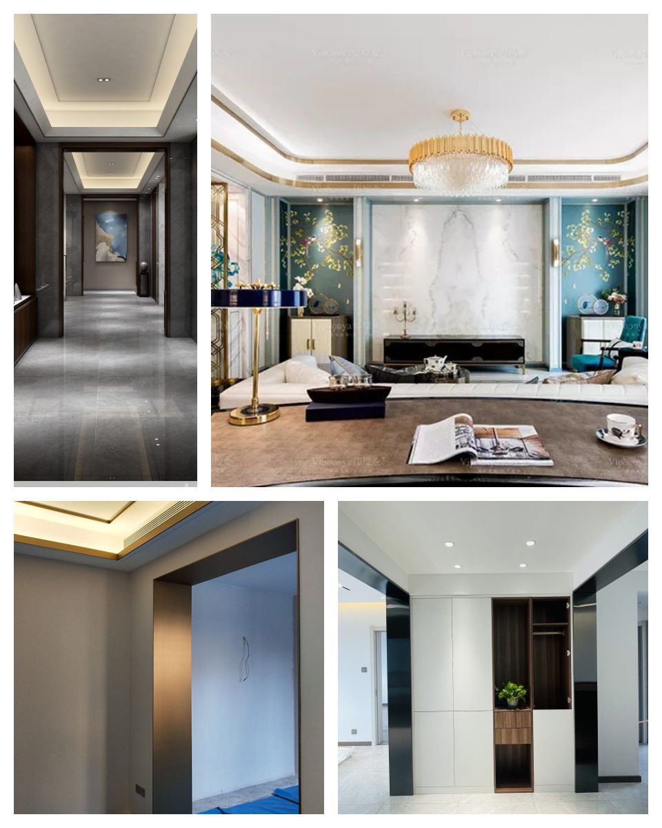 Stainless Steel Wall Trim Stainless Steel Wall Trim