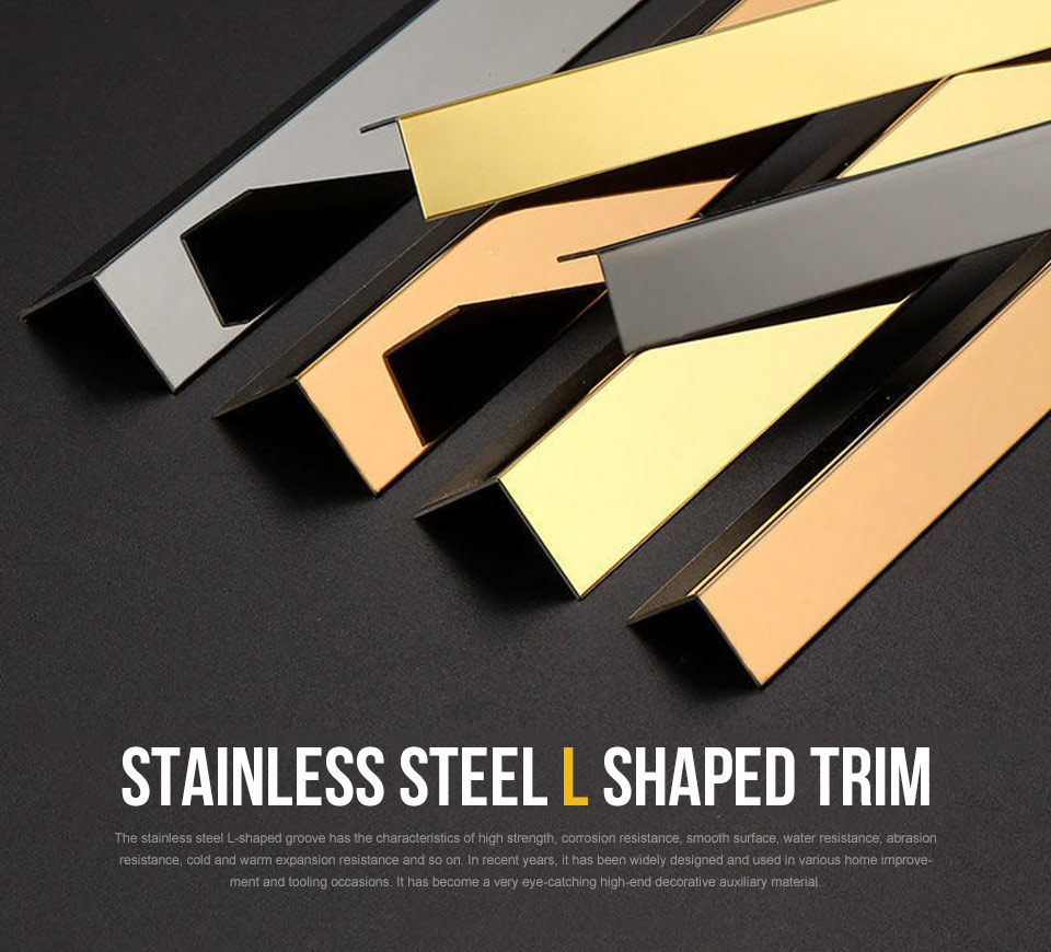 Stainless Steel Tile Edge Trim Stainless Steel Tile Edge Trim