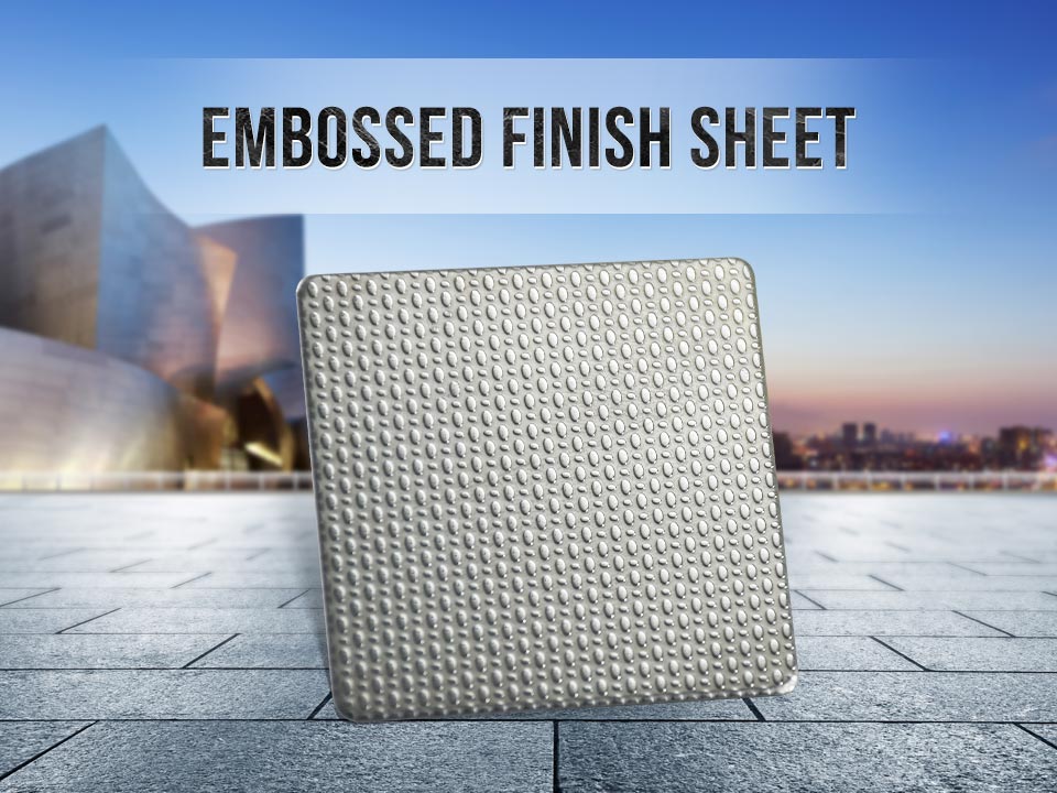 Embossed Stainless Steel Plate Embossed Stainless Steel Plate