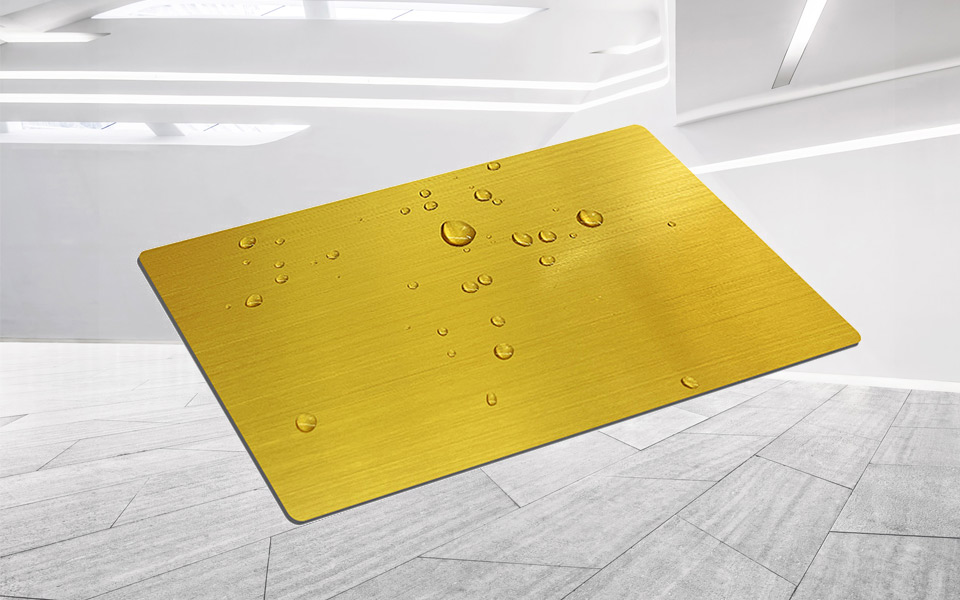 Gold Finish Stainless Steel Gold Finish Stainless Steel