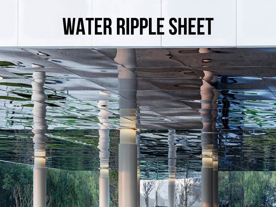 Small Water Ripple Sheet Small Water Ripple Sheet