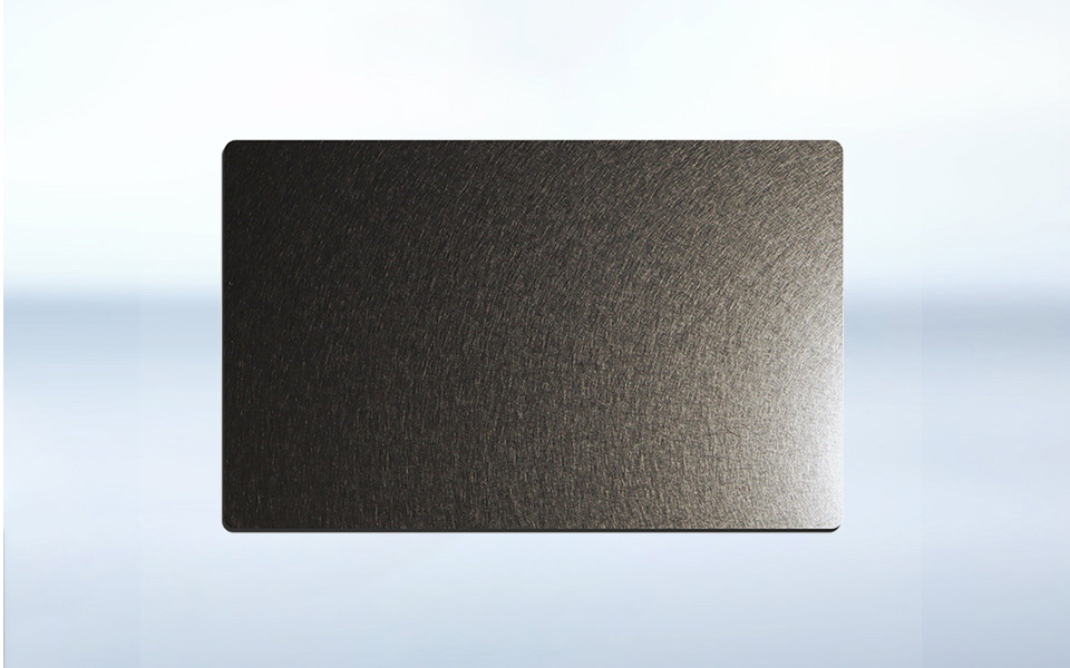 Black Finish on Stainless Steel Black Finish on Stainless Steel