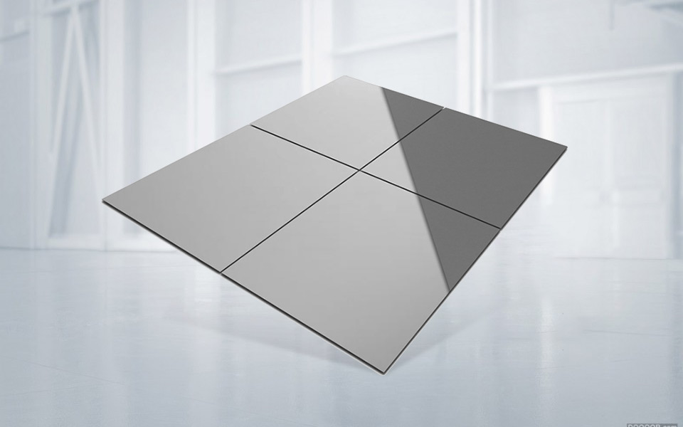 Grey Mirror Stainless Steel Sheet