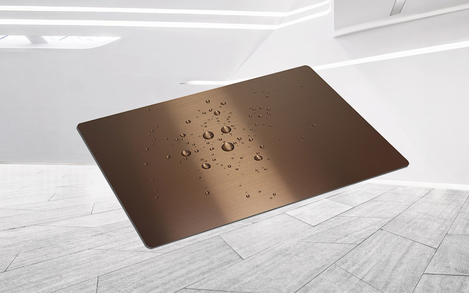 Stainless Steel Bronze Finish Stainless Steel Bronze Finish