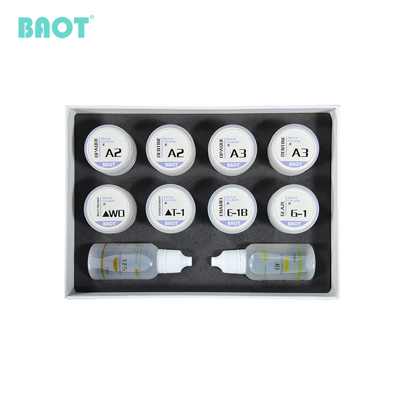 Dental Lab Material Metal Ceramic Powder Basic Kit Dental Lab Material Metal Ceramic Powder Basic Kit