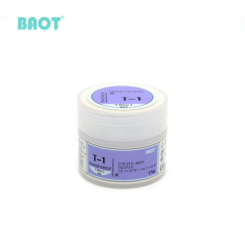 Effect T Blue 1 Dental Porcelain Metal Ceramic Powder PFM Effect T Blue 1 Dental Porcelain Metal Ceramic Powder PFM