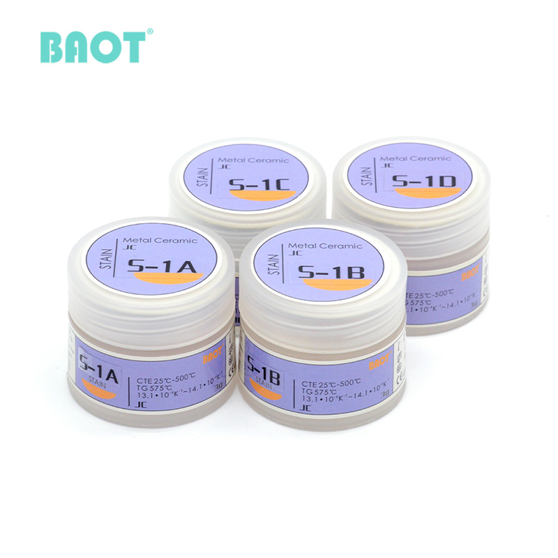 Stain Dental Porcelain Metal Ceramic Powder PFM Stain Dental Porcelain Metal Ceramic Powder PFM