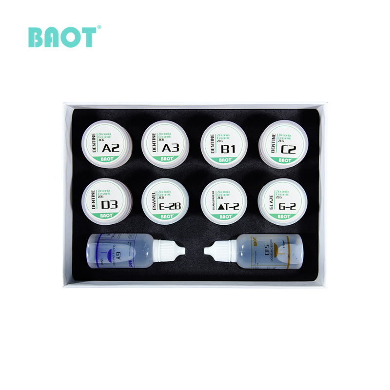 Dental Lab Material Zirconia Ceramic Powder Basic Kit Dental Lab Material Zirconia Ceramic Powder Basic Kit