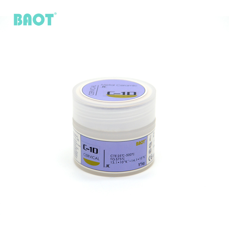 Cervical Dental Porcelain Metal Ceramic Powder PFM Cervical Dental Porcelain Metal Ceramic Powder PFM