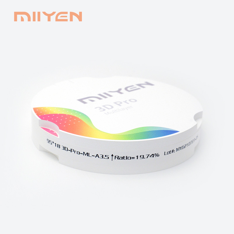 3D Pro ML Zirconia Block for Restoration 3D Pro ML Zirconia Block for Restoration