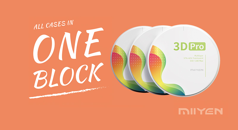 3D Pro Multilayer zirconia block manufacturor 3D Pro Multilayer zirconia block manufacturor