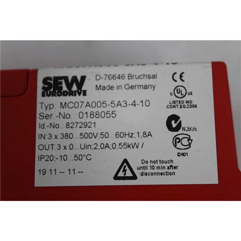 MC07A005-5A3-4-10 SEW MC07A005-5A3-4-10