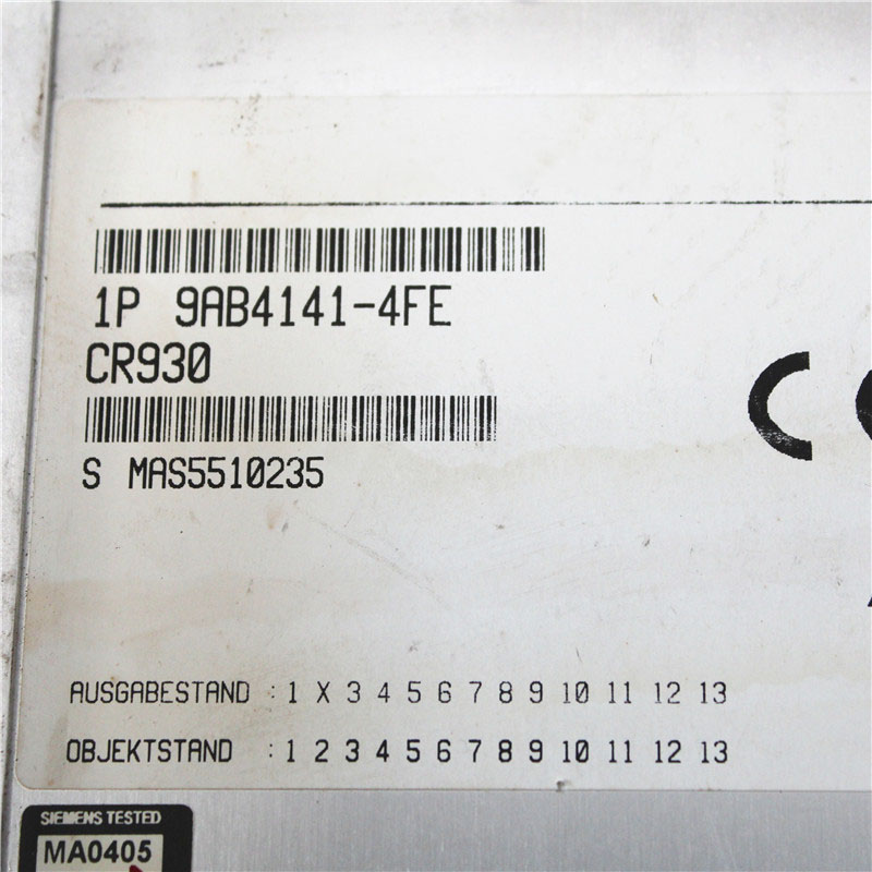 9AB4141-4FE SIEMENS 9AB4141-4FE