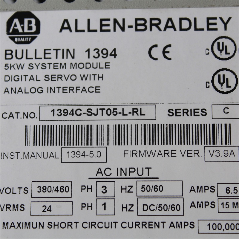 AB 1394C-SJT05-L-RL 1394C-SJT05-L-RL