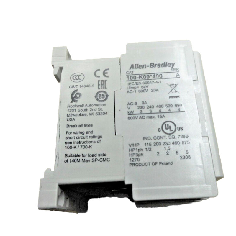 100-K09ZD400 Allen-Bradley 100-K09ZD400