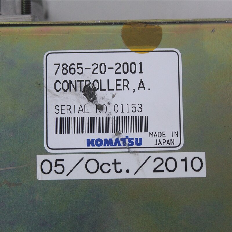 7865-20-2001 KOMATSU 7865-20-2001