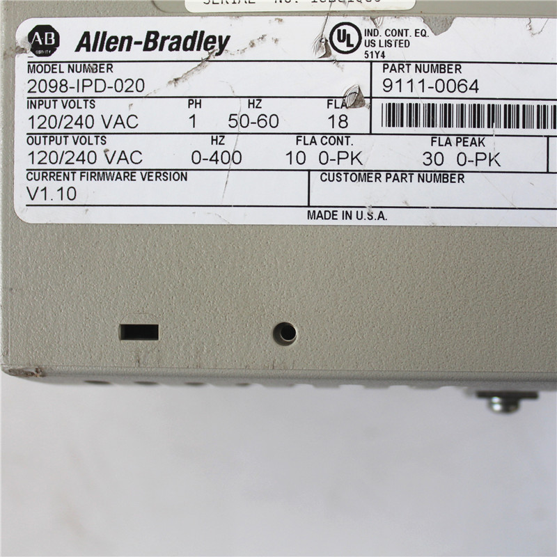 Allen-Bradley 2098-IPD-020 2098-IPD-020