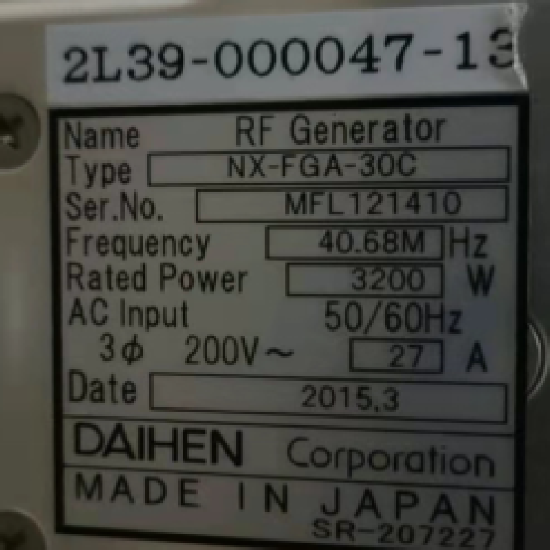 DAIHEN NX-FGA-30C NX-FGA-30C