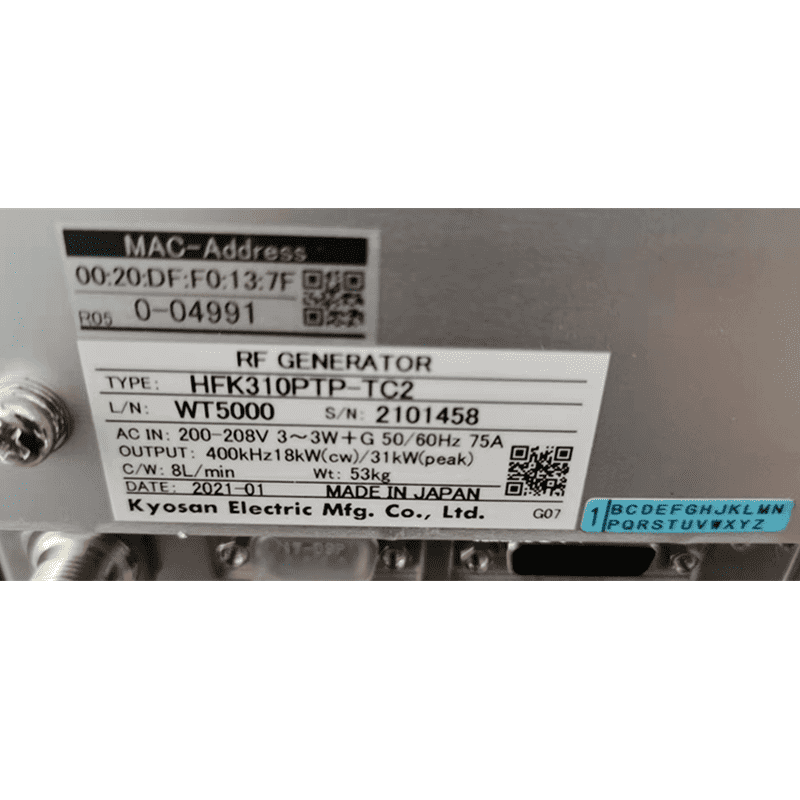 HFK310PTP-TC2 KYOSAN HFK310PTP-TC2